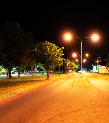 East Kimberley streetlights
